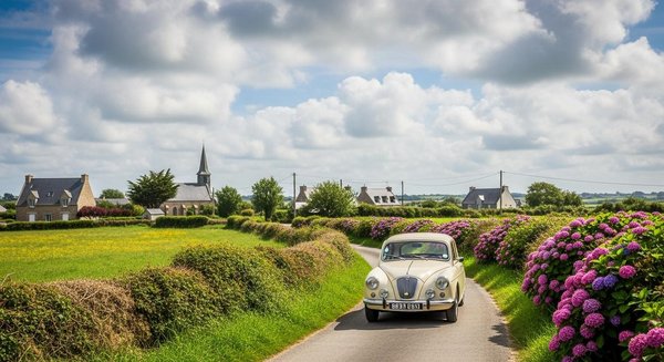Location voiture rétro en Bretagne : la manière unique d'explorer la région